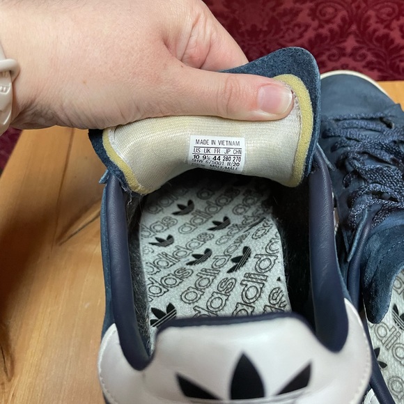 Adidas Blue Suede Campus 80’s Men’s size 10 - Picture 7 of 9